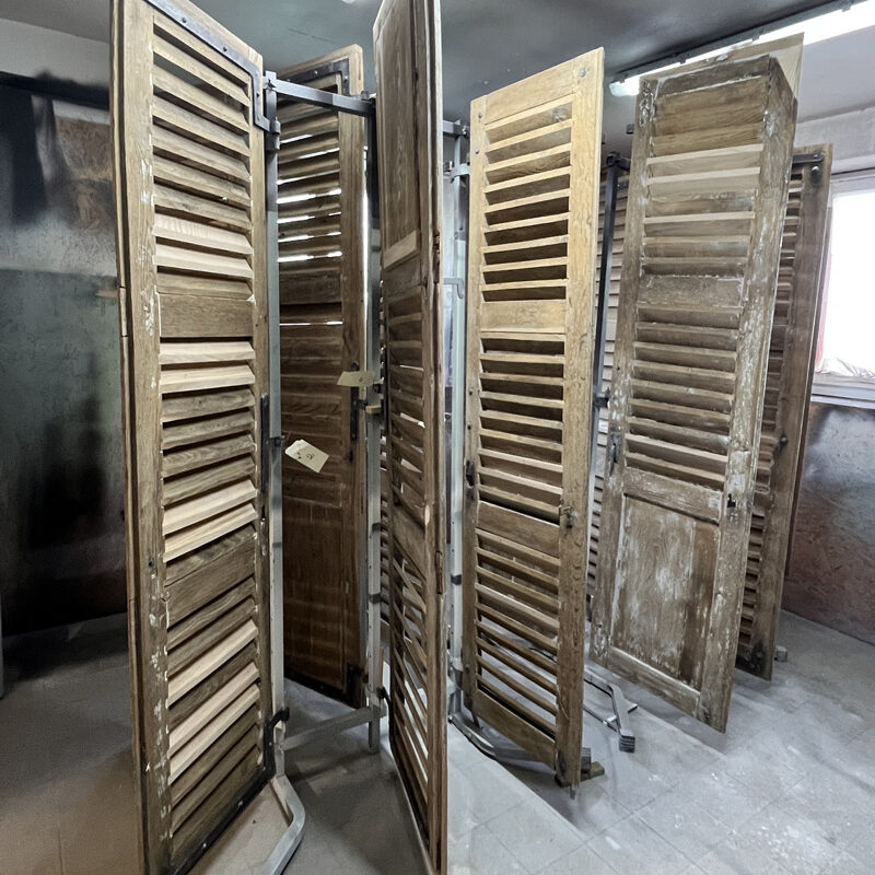 Volet préparer avant peinture